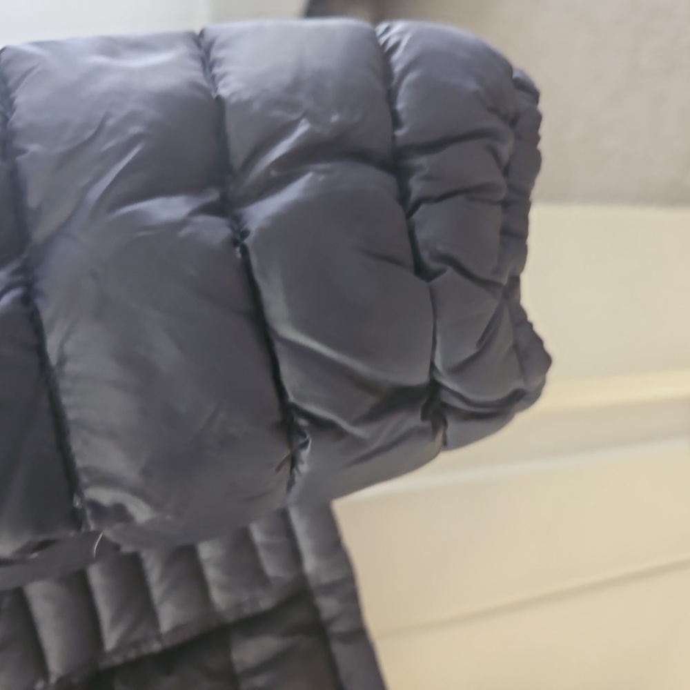Dark Gray Packable Down Fill Jacket - image 7